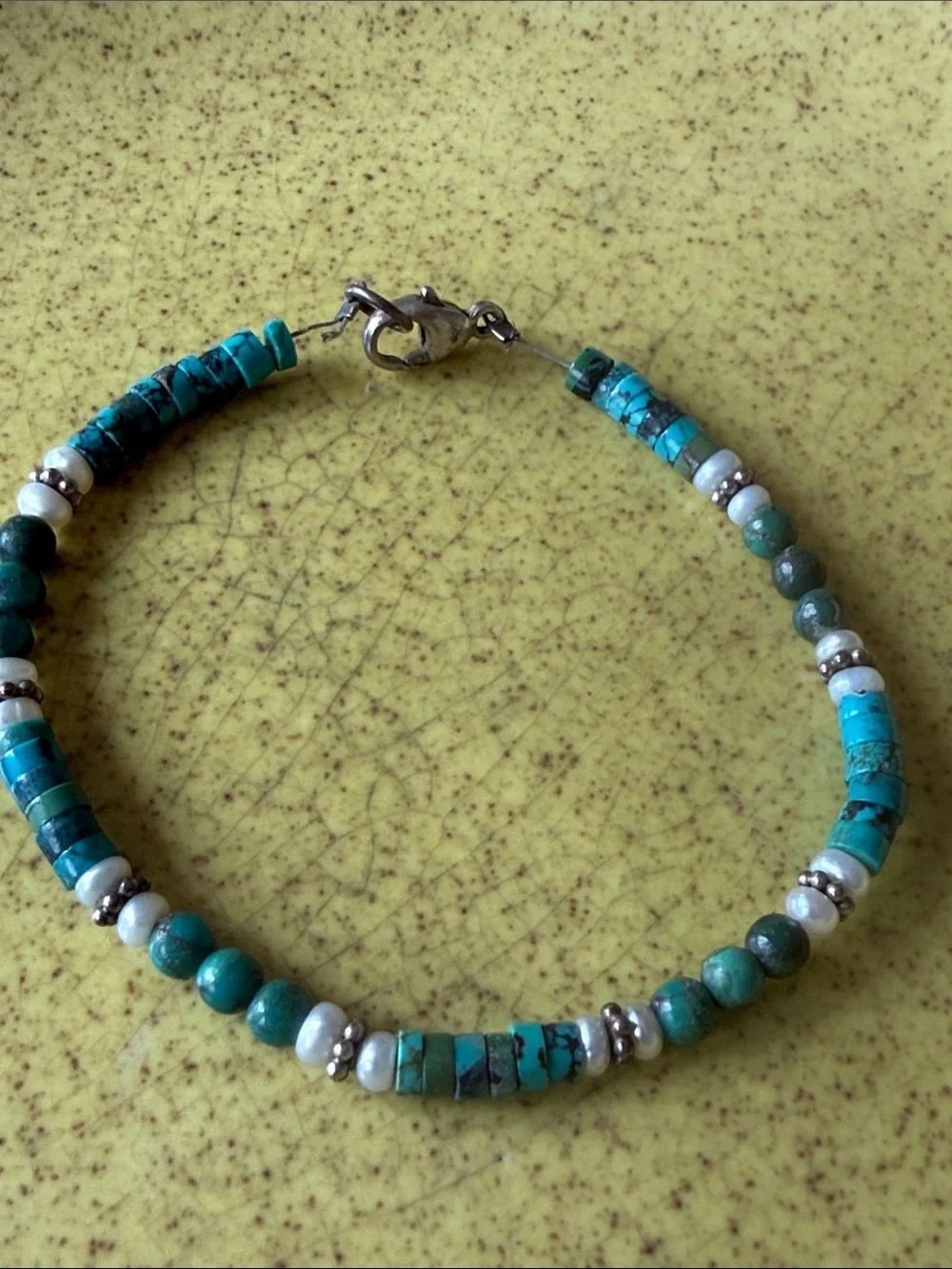 Sterling silver/turquoise bracelet
